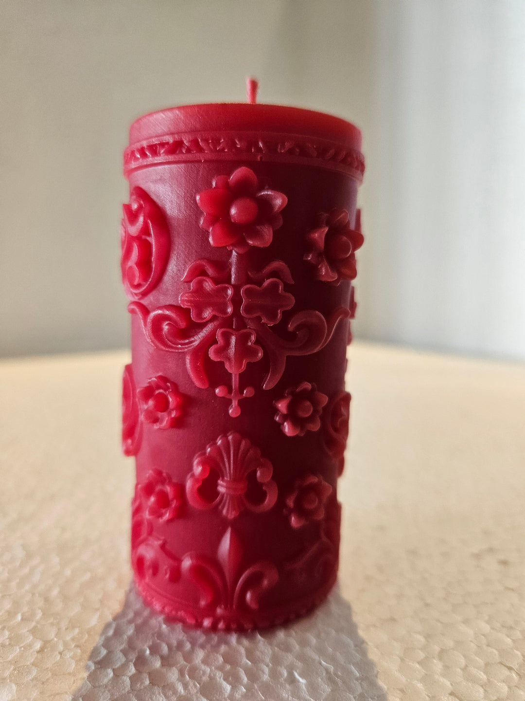 Dragon & Rose pillar candles