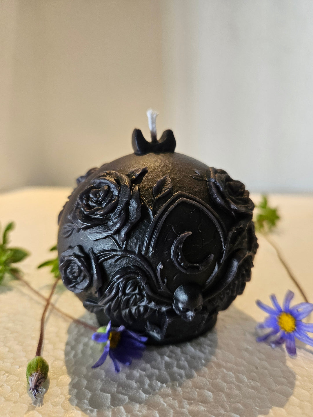 Rose Sphere candles