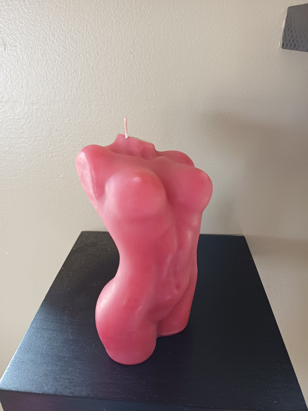 Sensual lady torso candles