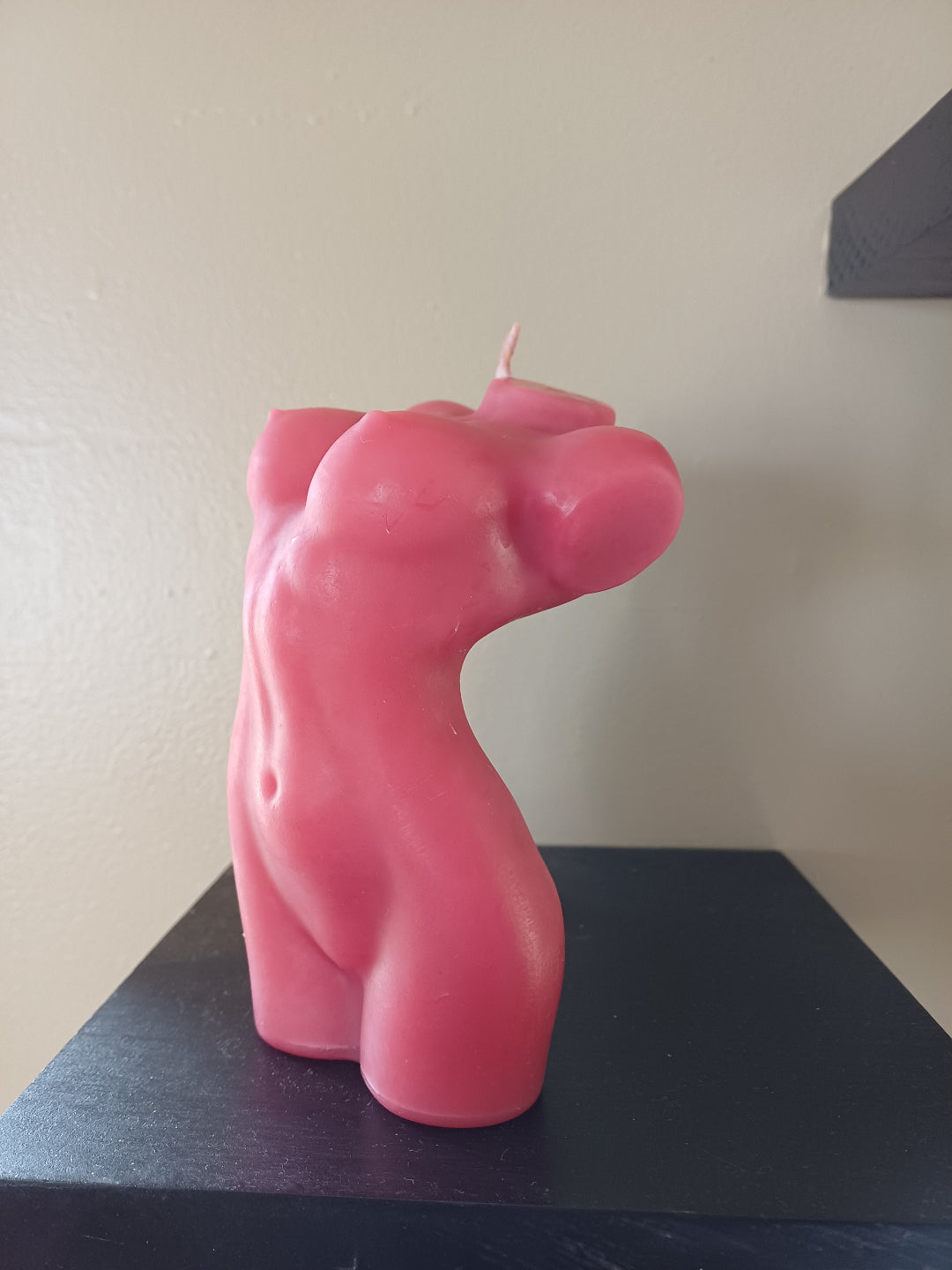 Sensual lady torso candles