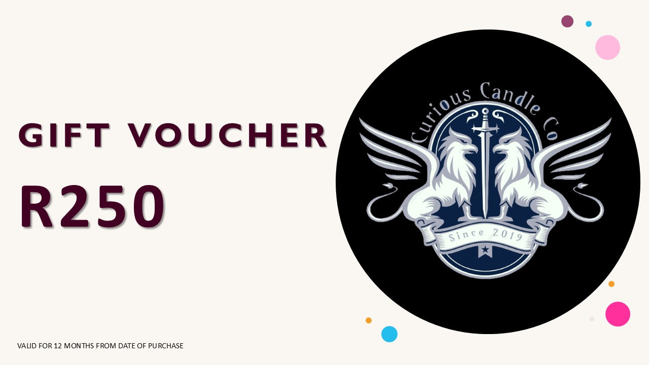 Curious Candle Co Gift Voucher - R250