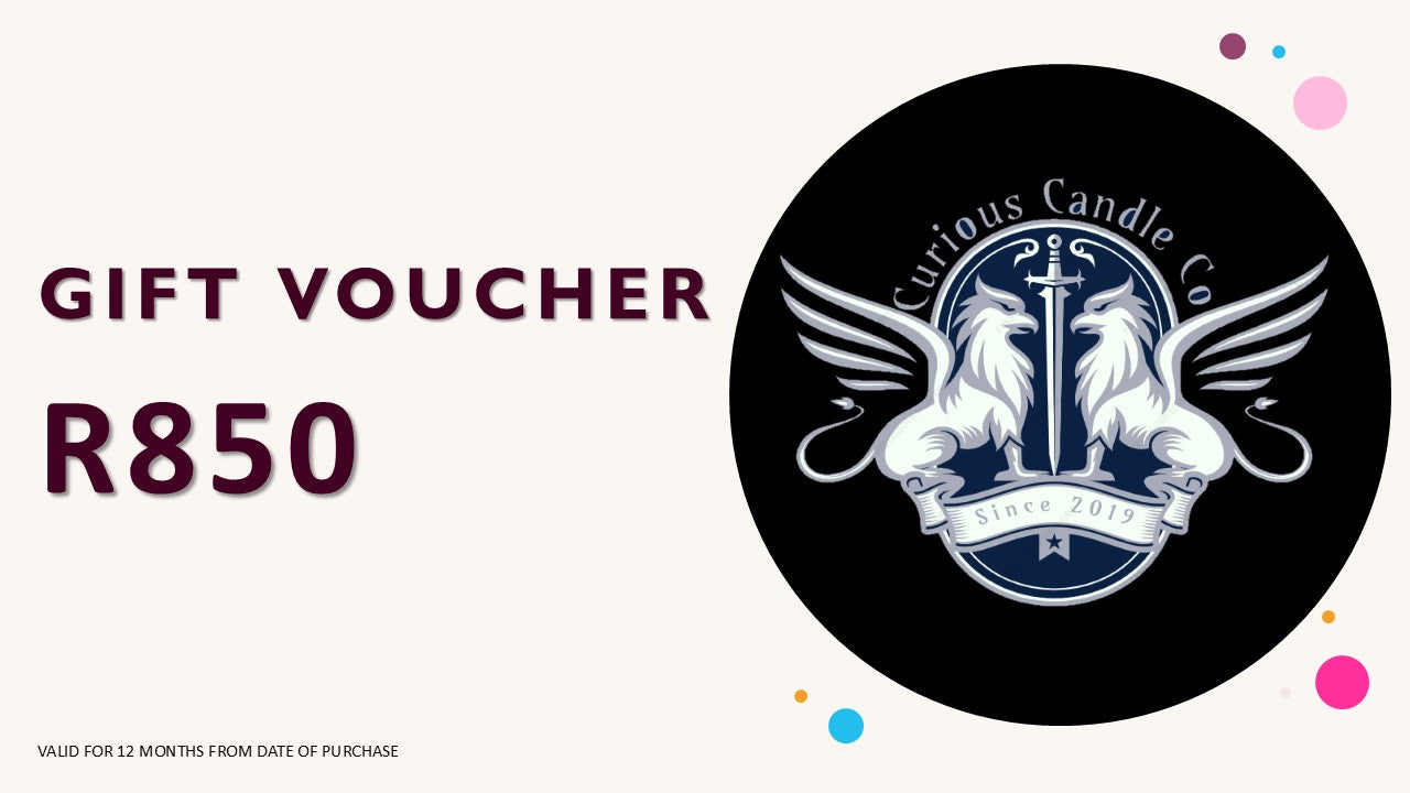 Curious Candle Co Gift Voucher - R850