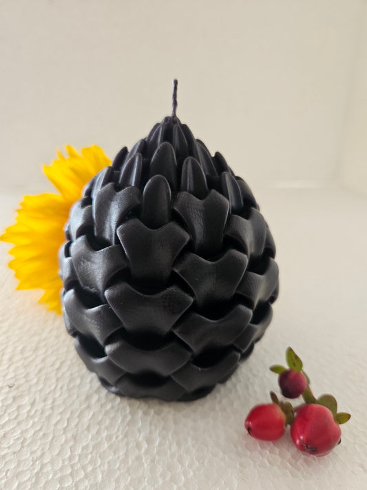 Large acorn candles