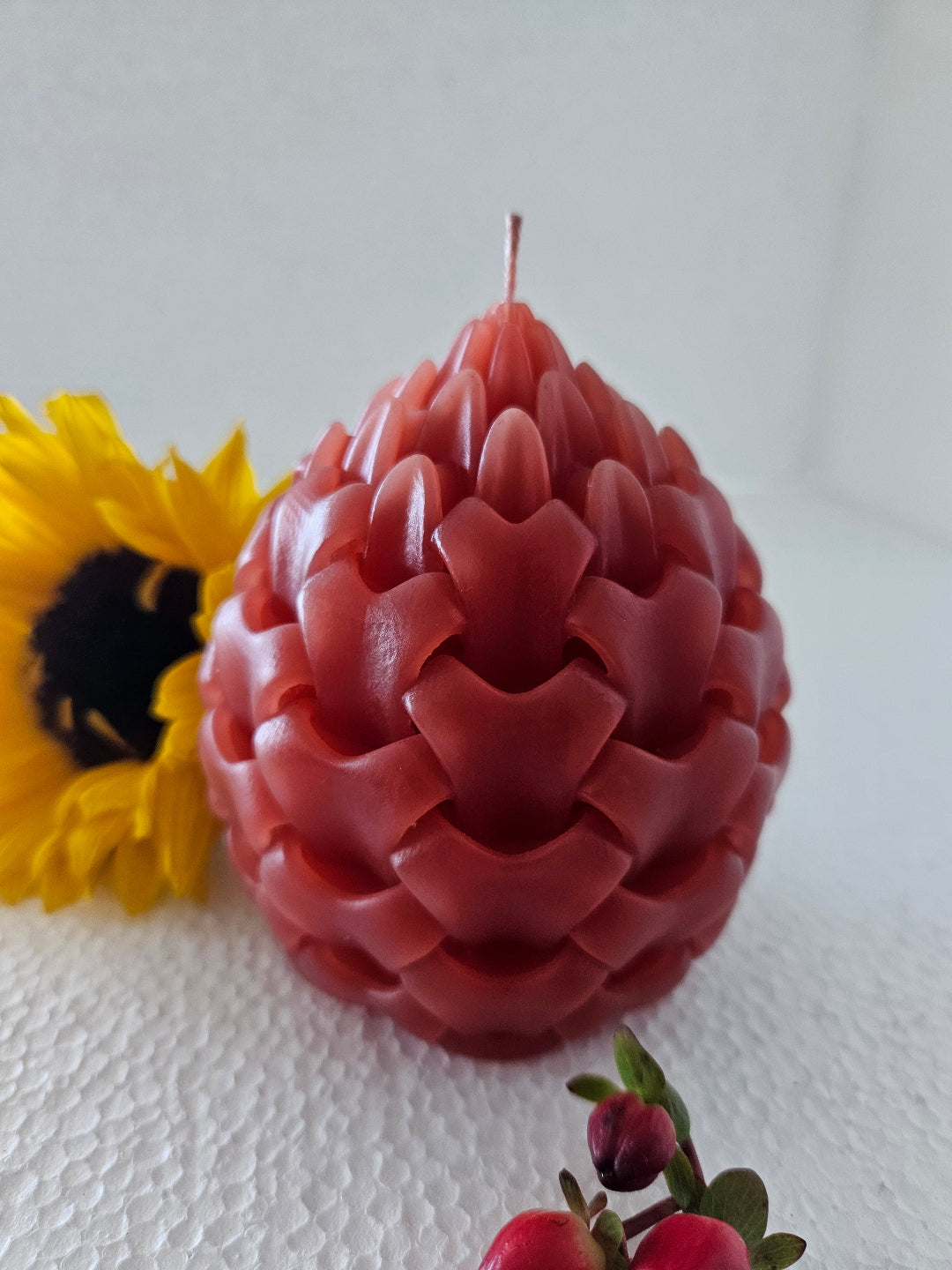 Large acorn candles