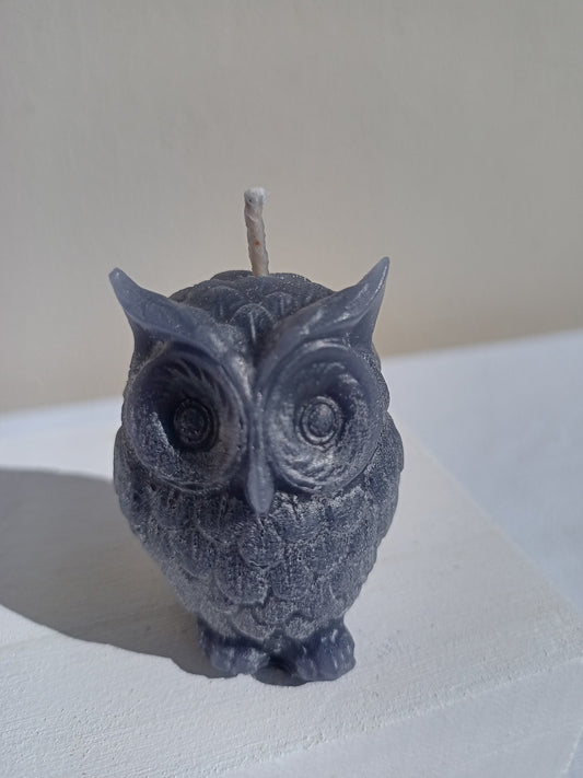 Baby owl candles