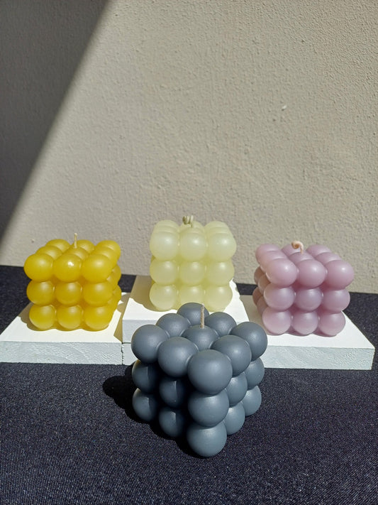 Bubble candles