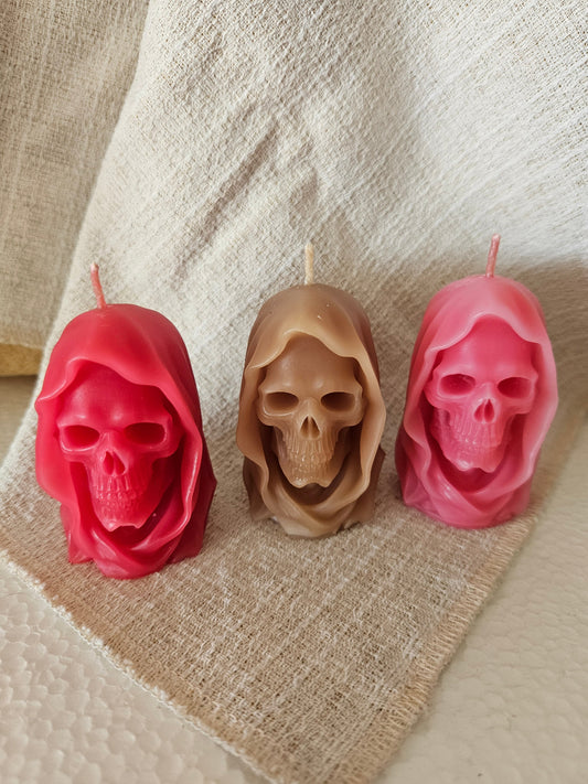 Caped Ghost candles