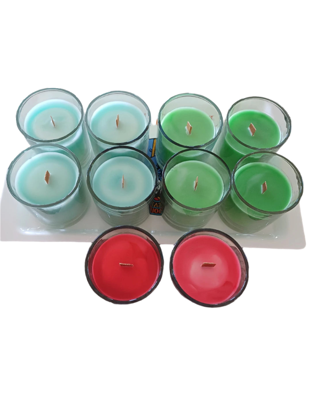 Jar candles- Apple, Cinnamon & French Vanilla scented