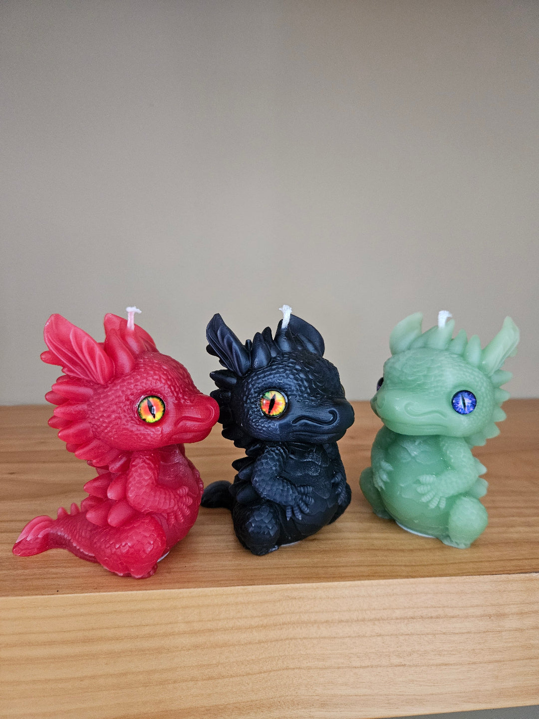 Cute Baby Dragon candles