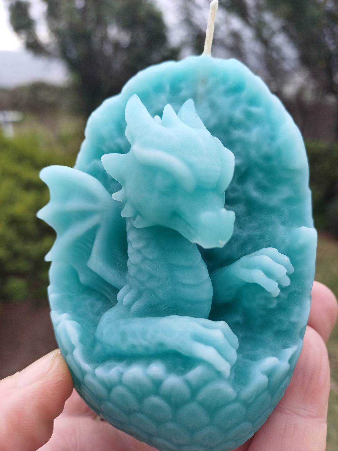 Hatching baby Dragon candles - High Detail