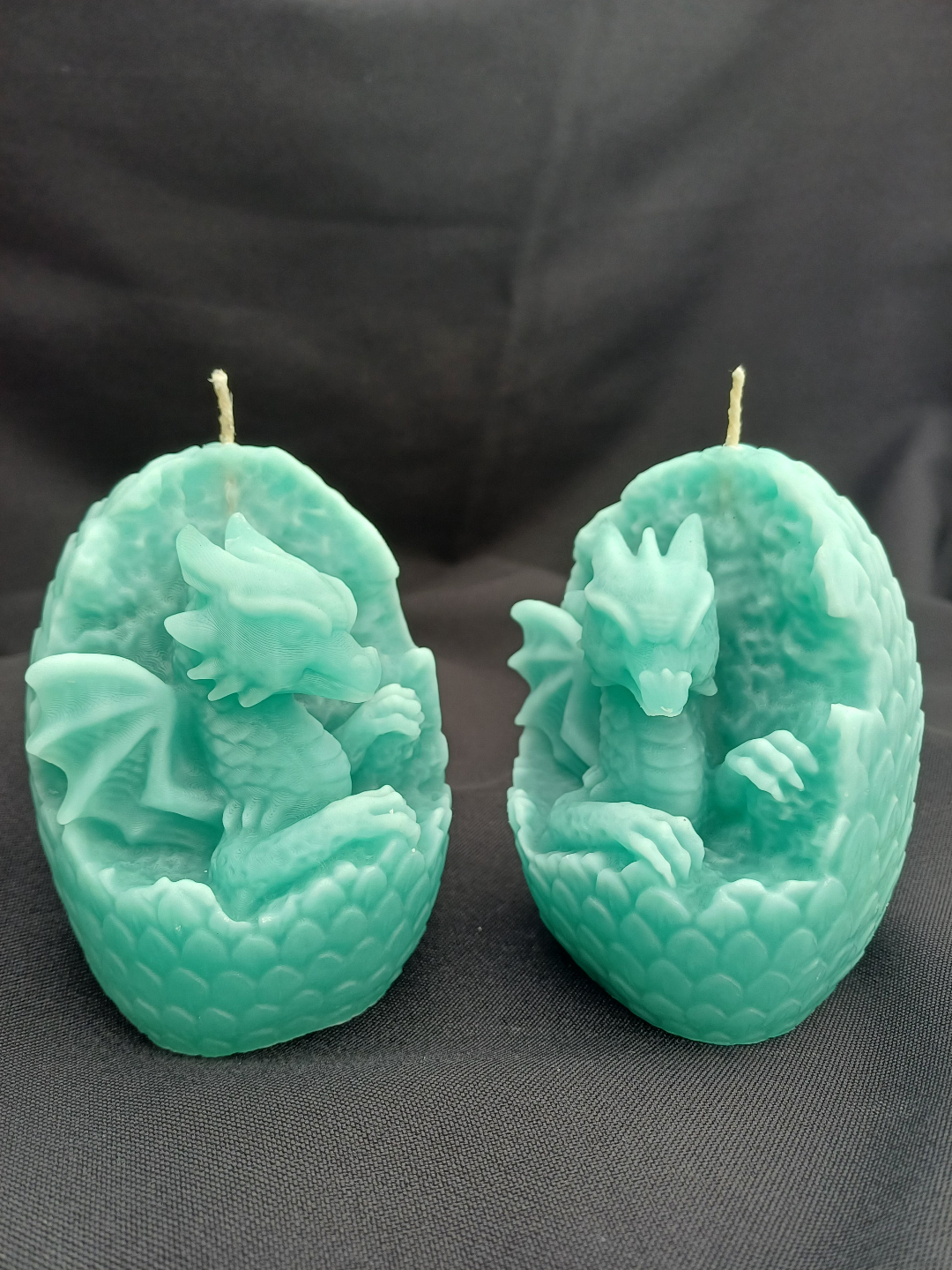 Hatching baby Dragon candles - High Detail