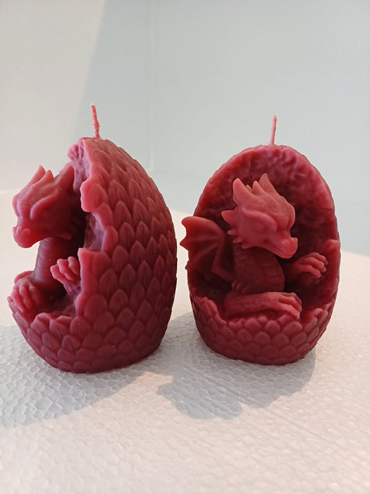 Hatching baby Dragon candles - High Detail