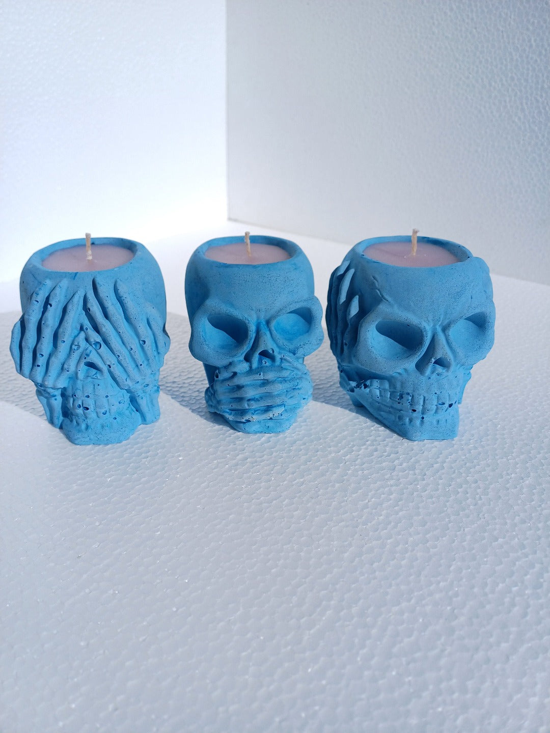 Hear no evil, see no evil & speak no evil candles