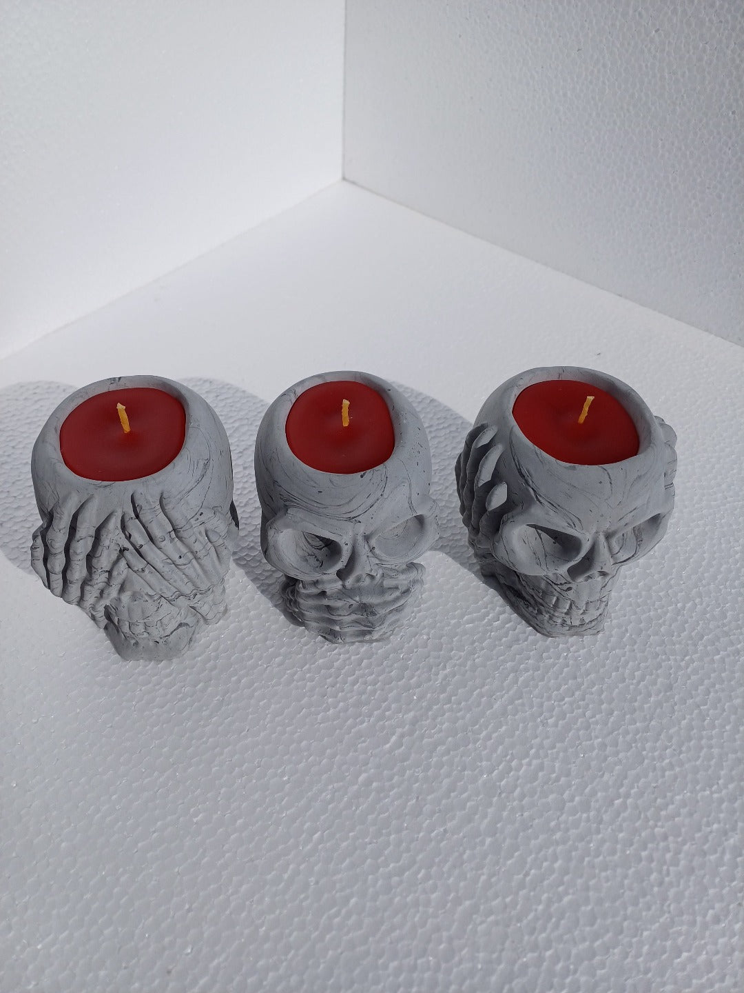 Hear no evil, see no evil & speak no evil candles