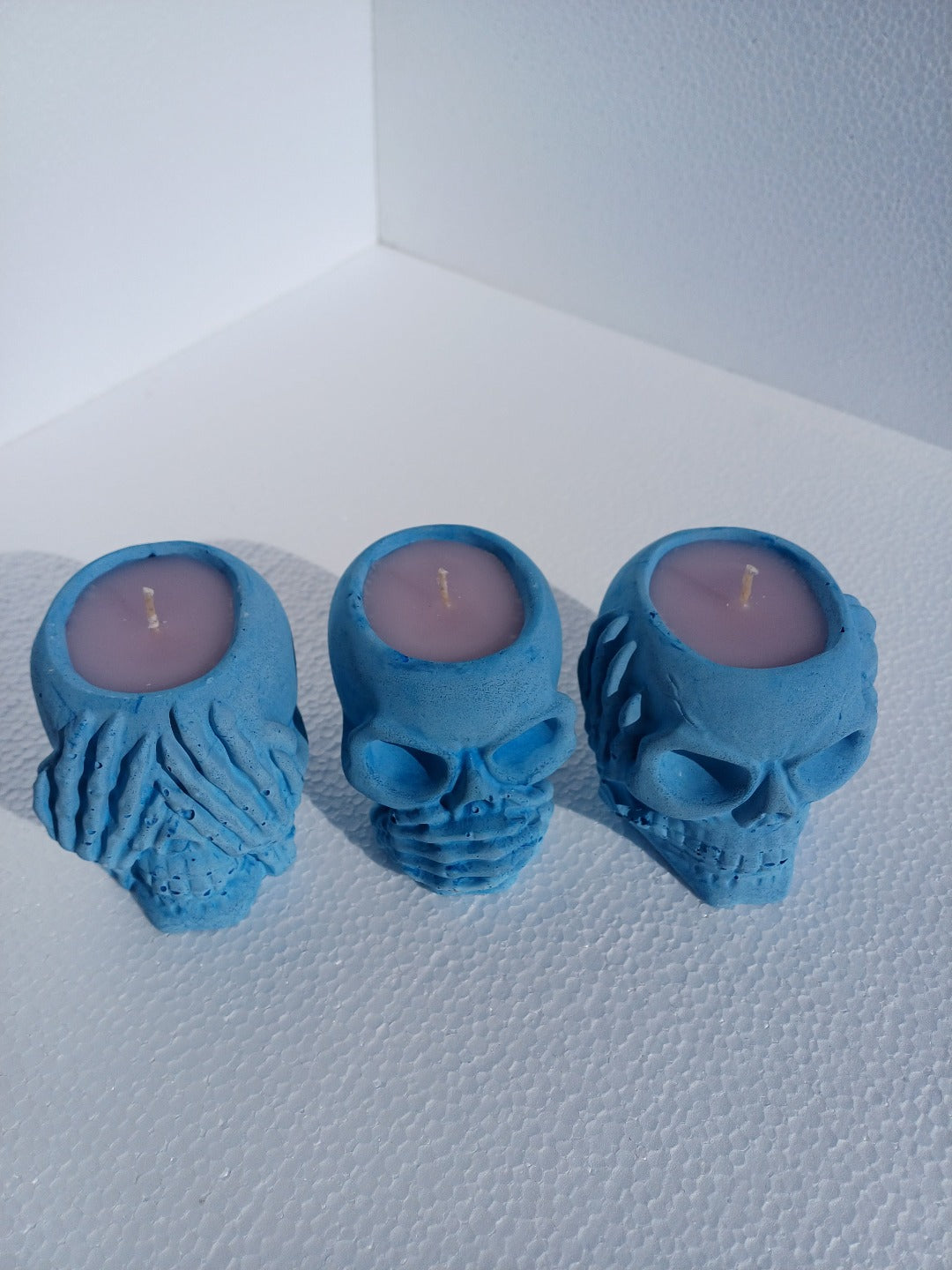 Hear no evil, see no evil & speak no evil candles