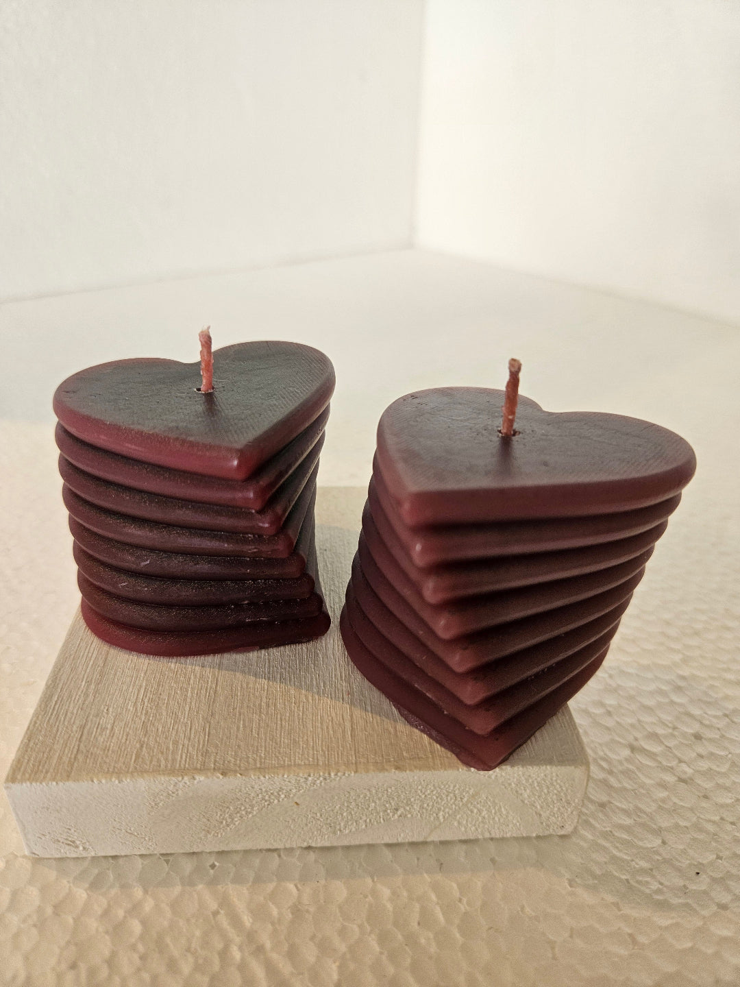 Heart candles