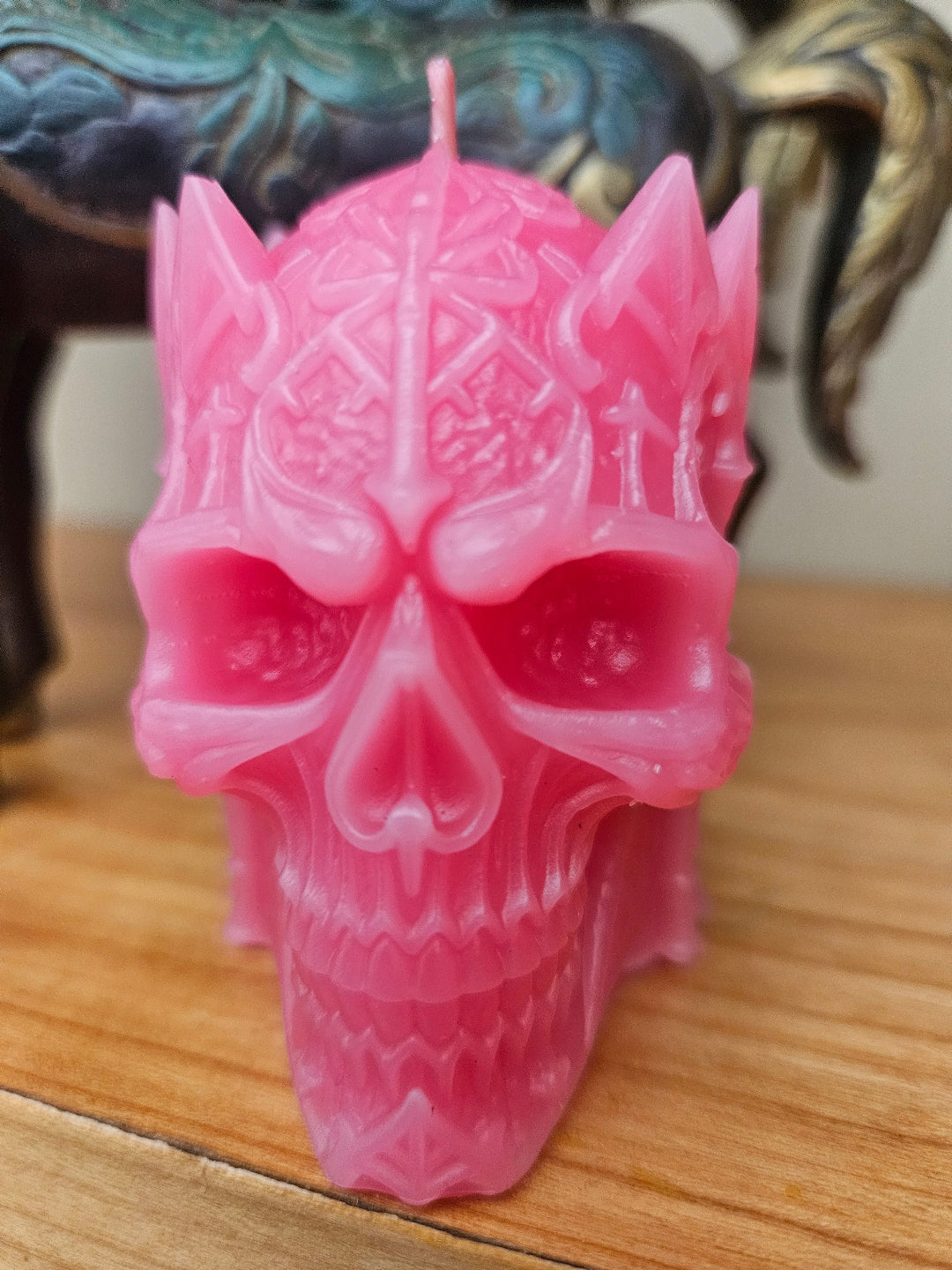King Skull candles