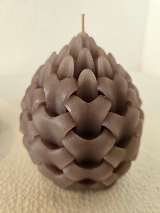 Large acorn candles