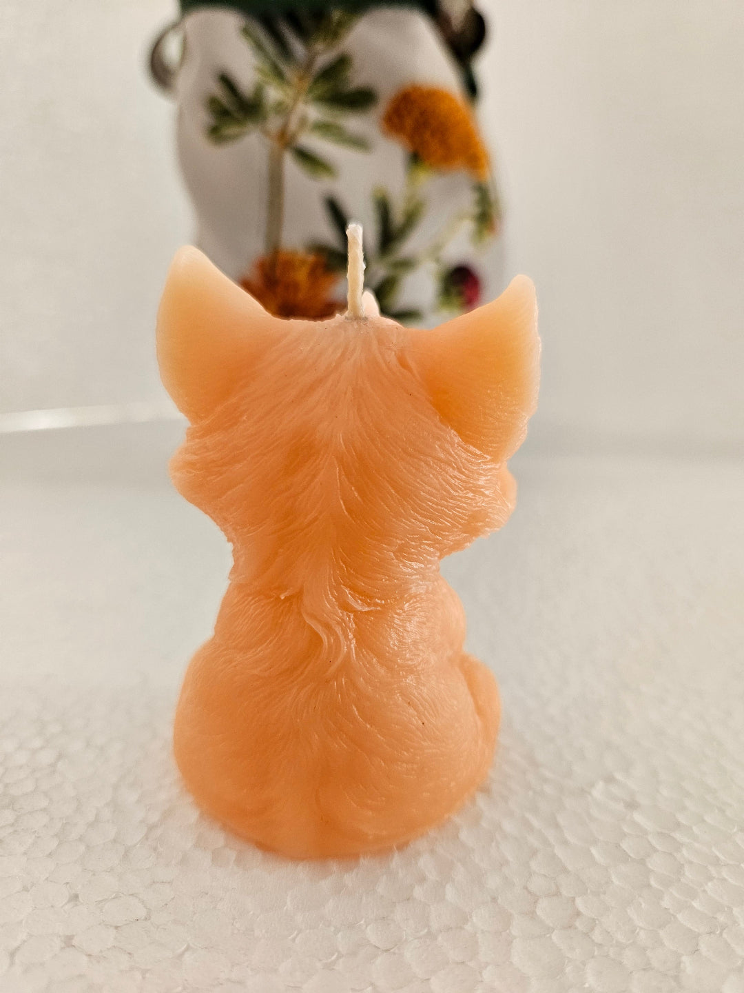 Meditating Cat candles