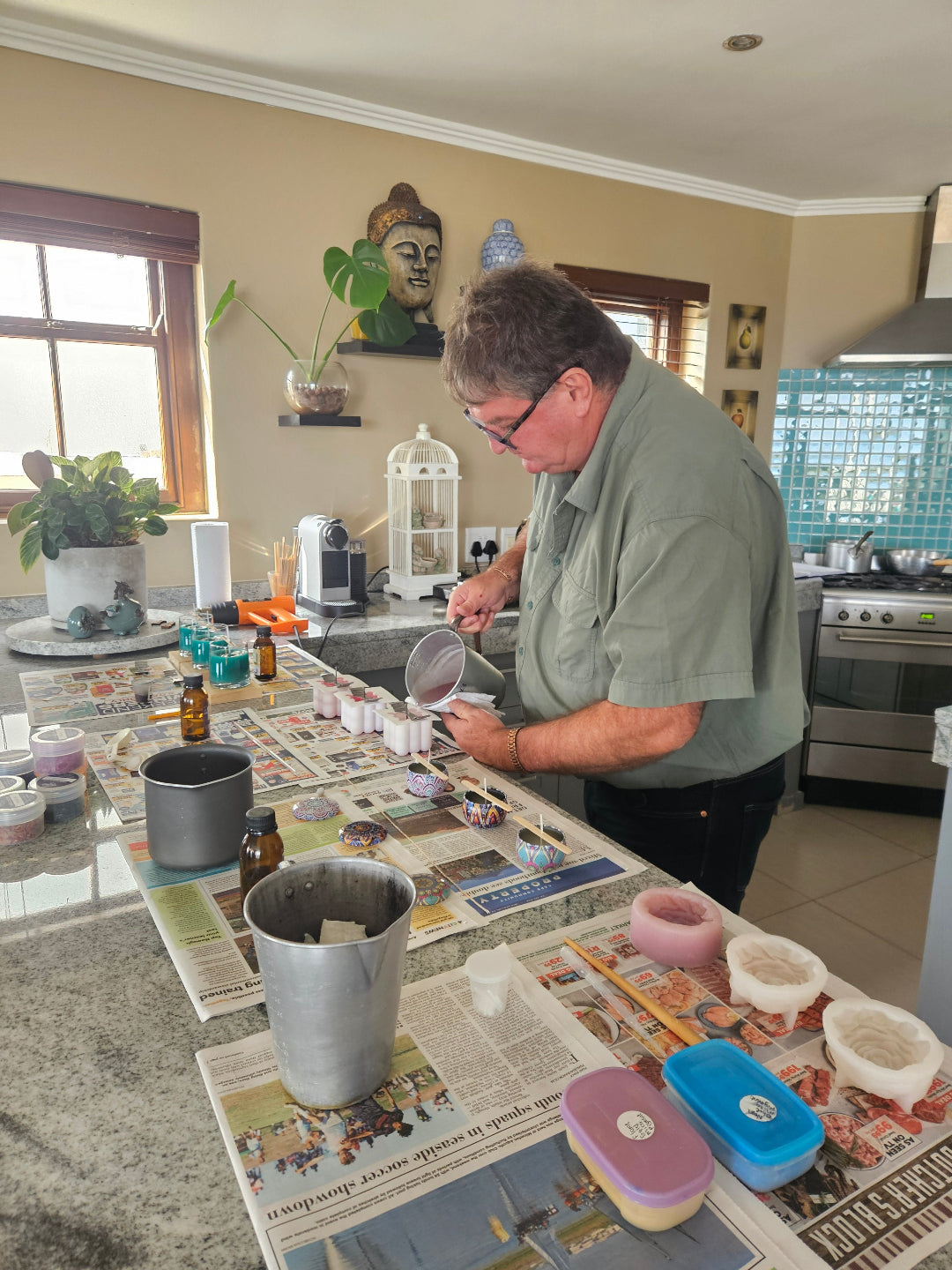 Candle-making workshops