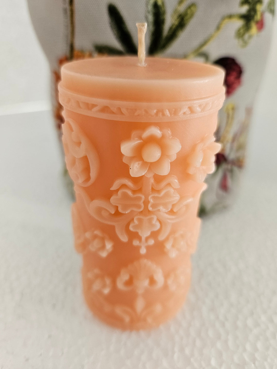 Dragon & Rose pillar candles