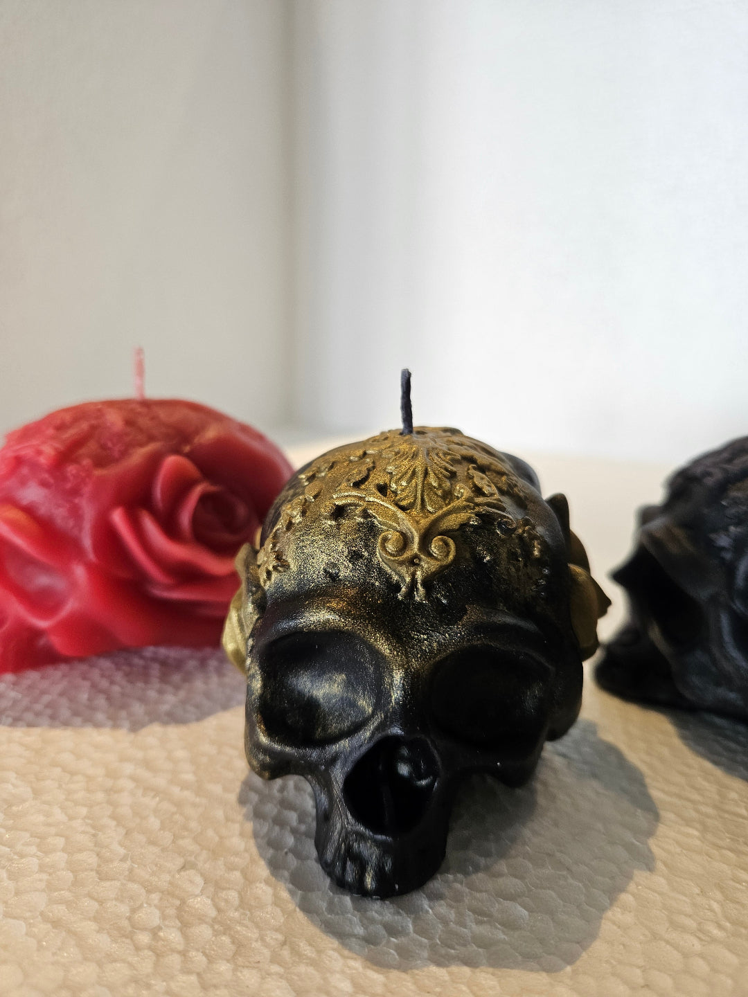 Rose skulls