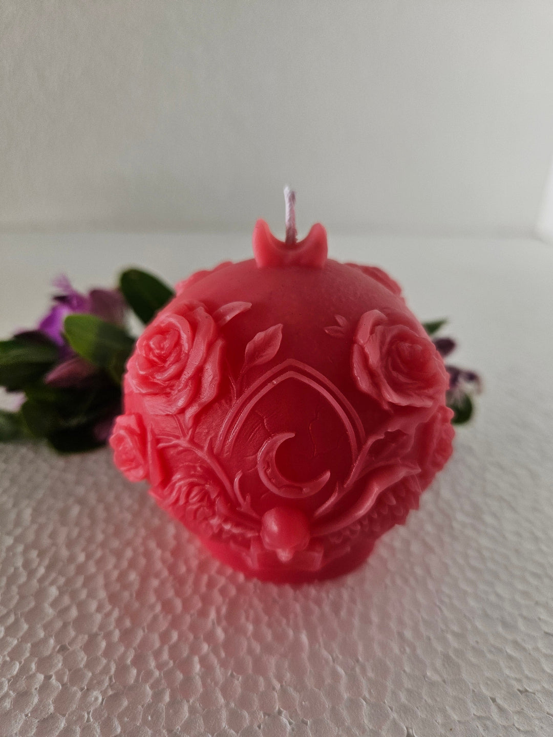 Rose Sphere candles