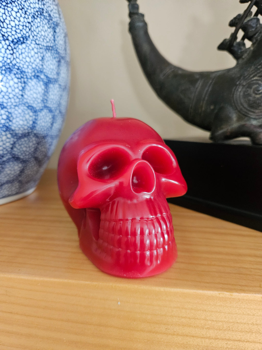 Smooth Head skull candles
