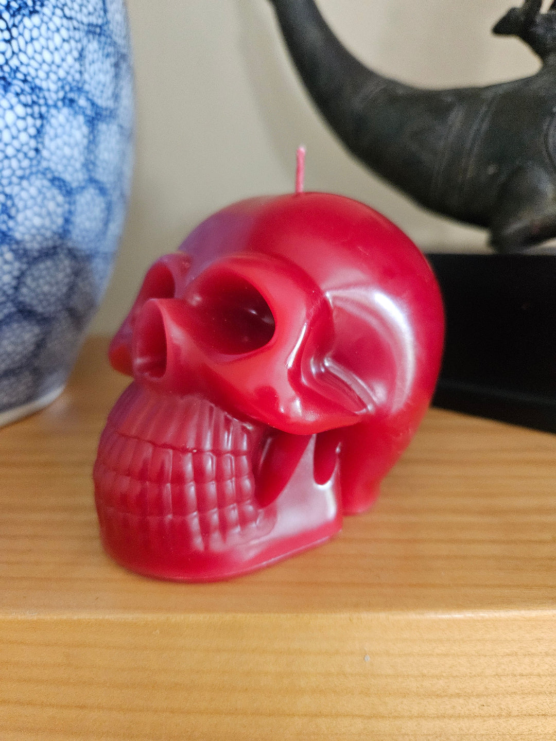 Smooth Head skull candles