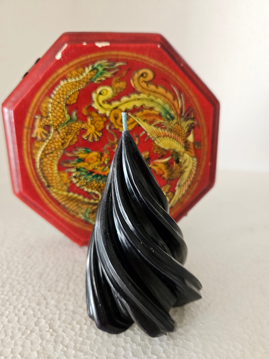 Swirled candles