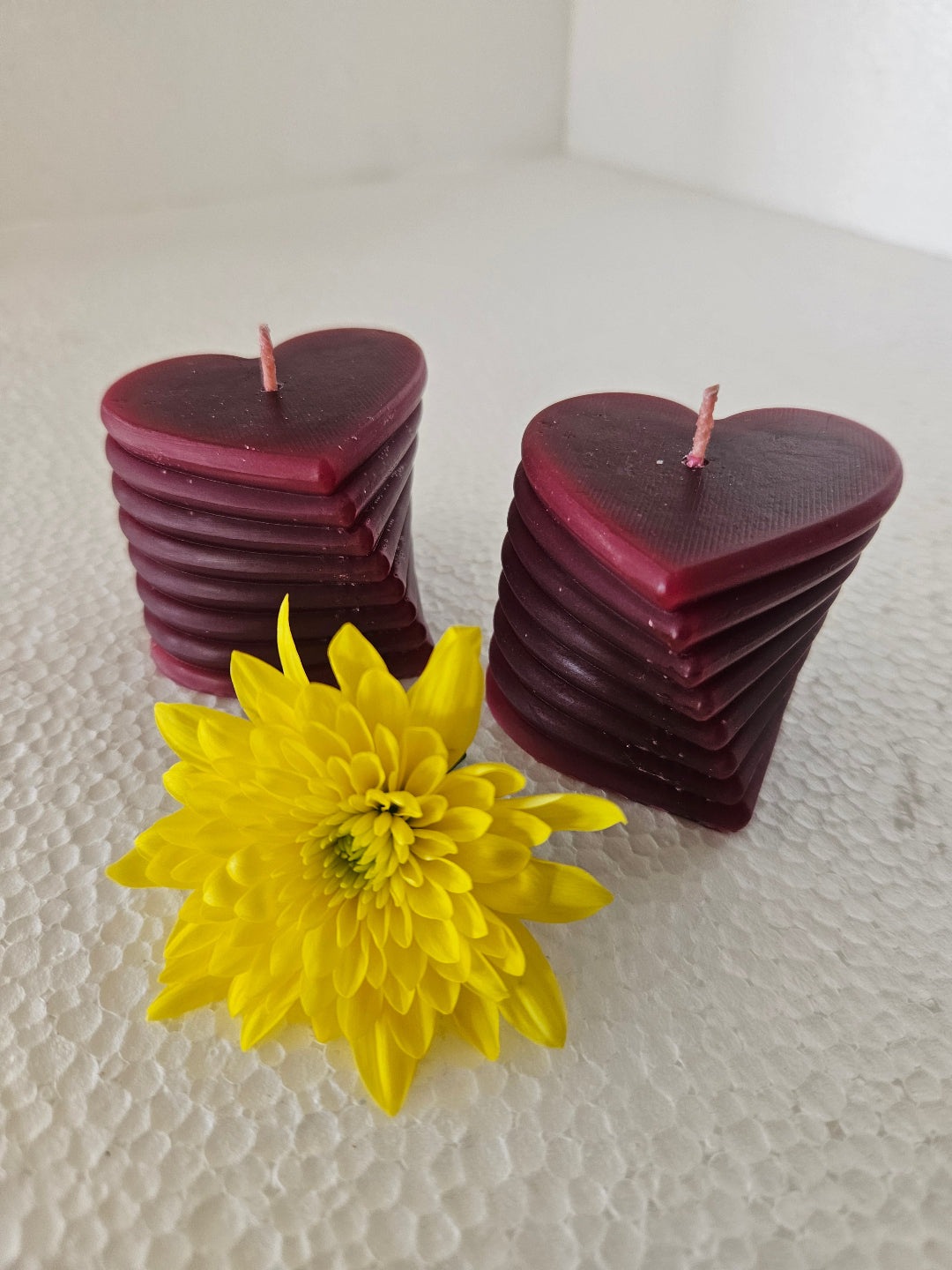 Heart candles