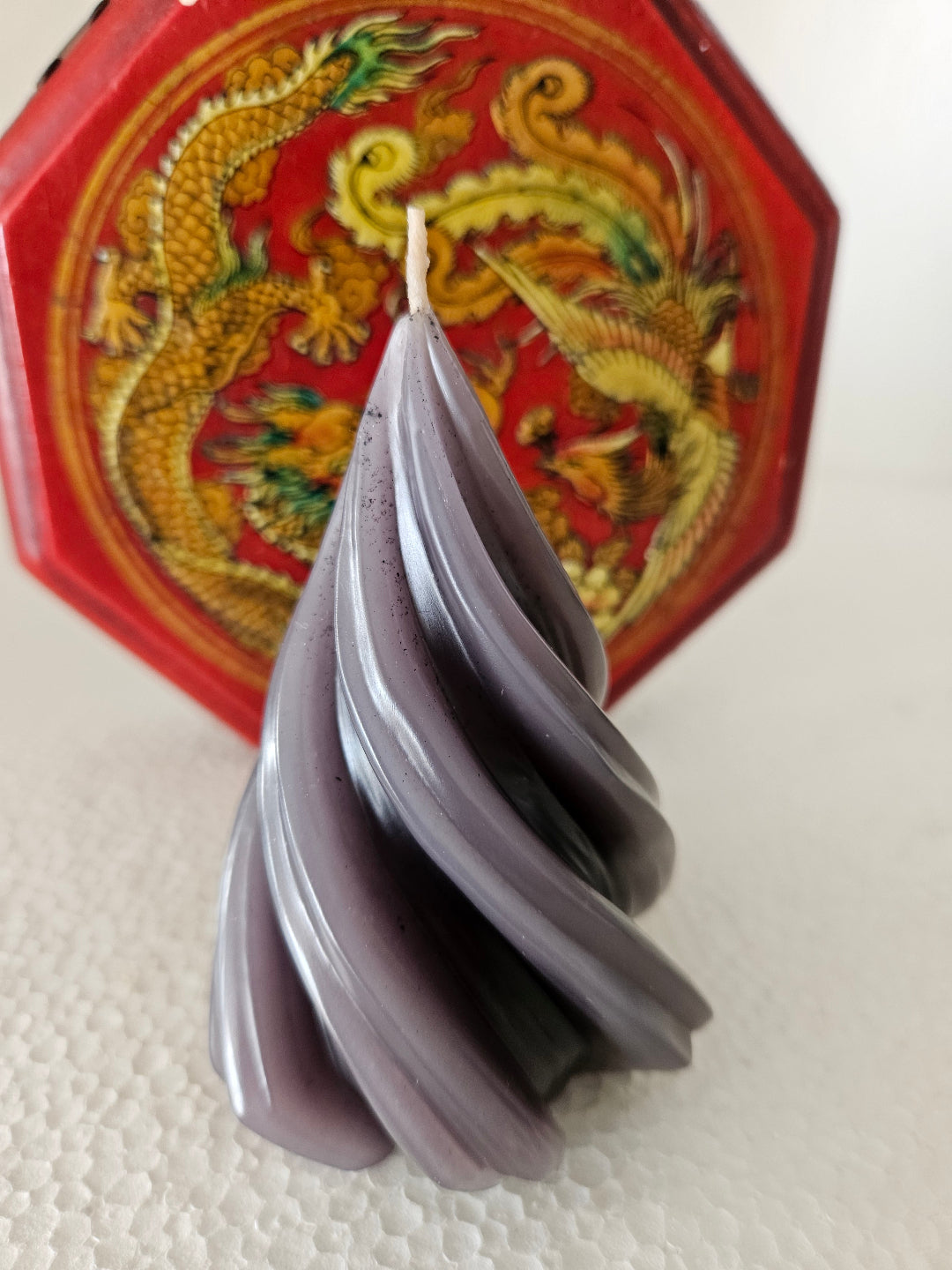 Swirled candles