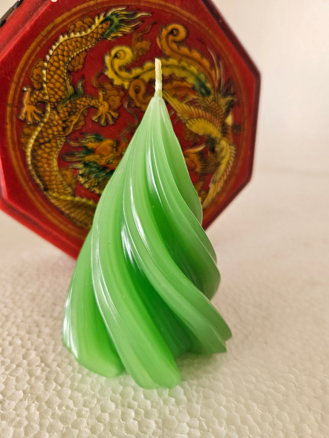 Swirled candles