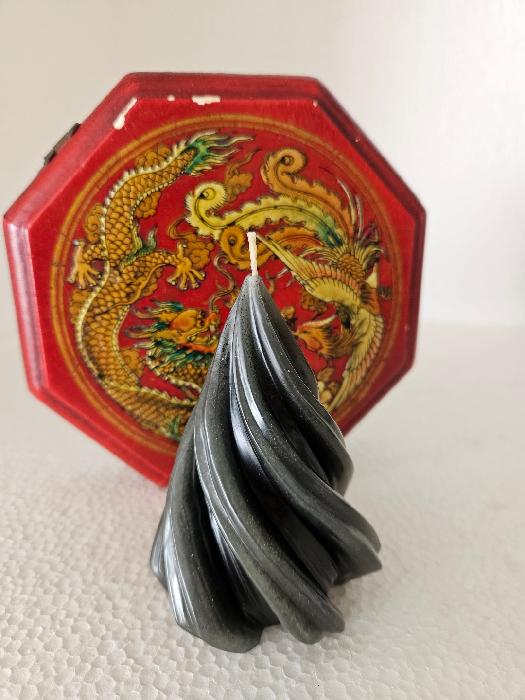 Swirled candles
