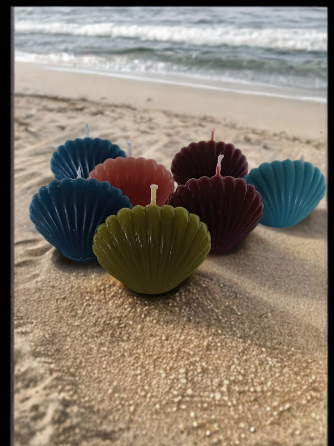 Refillable Candle Shell Shell candles – Curious Candle Co.
