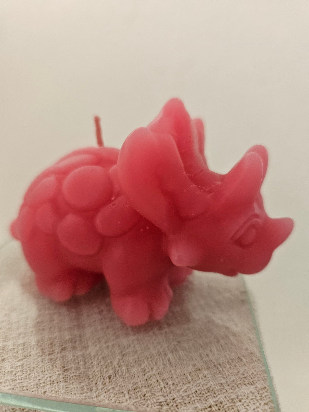 Triceratops candles