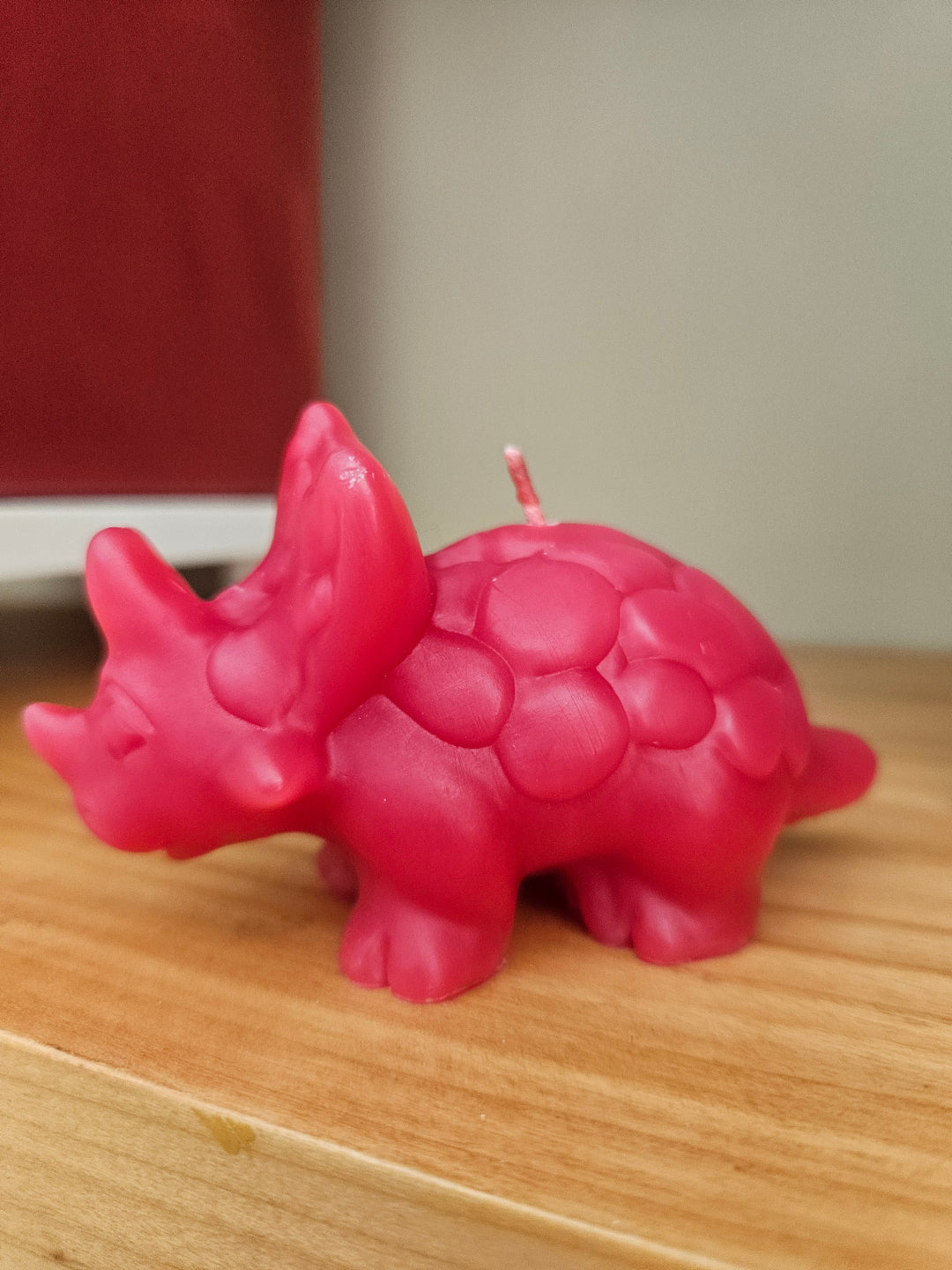 Triceratops candles