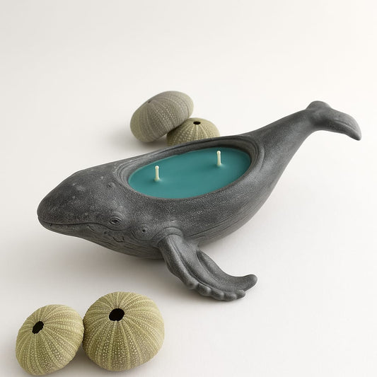 Large Whale candles