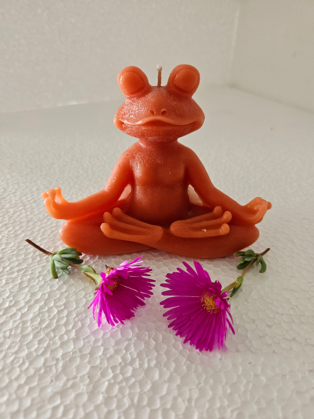 Yogi frog candles
