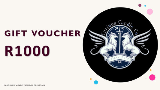 Curious Candle Co Gift Voucher - R1,000