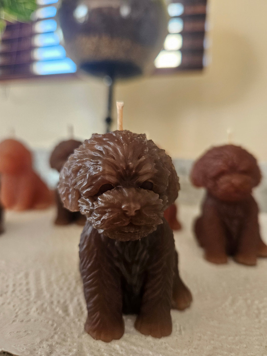 Puppy candles