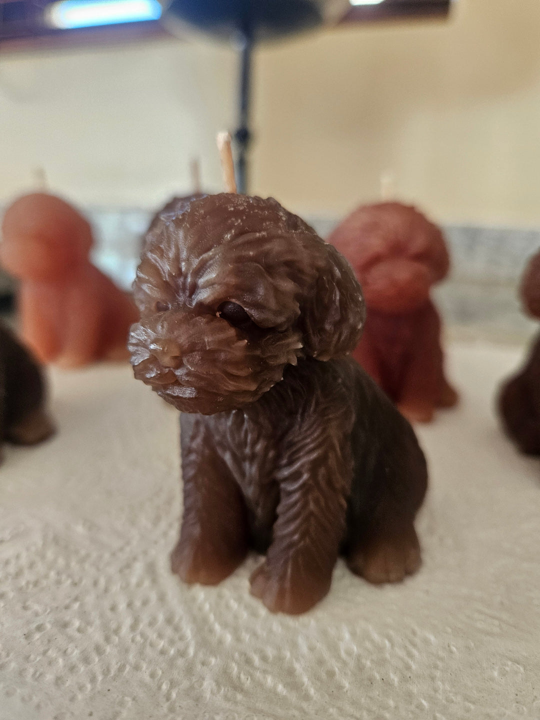 Puppy candles